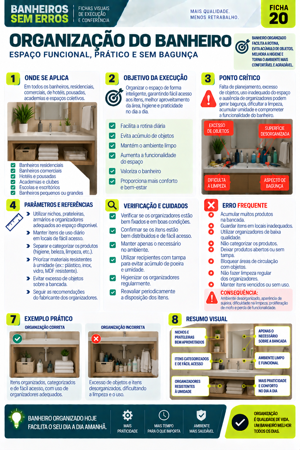 Ficha visual 20 — Organização do banheiro