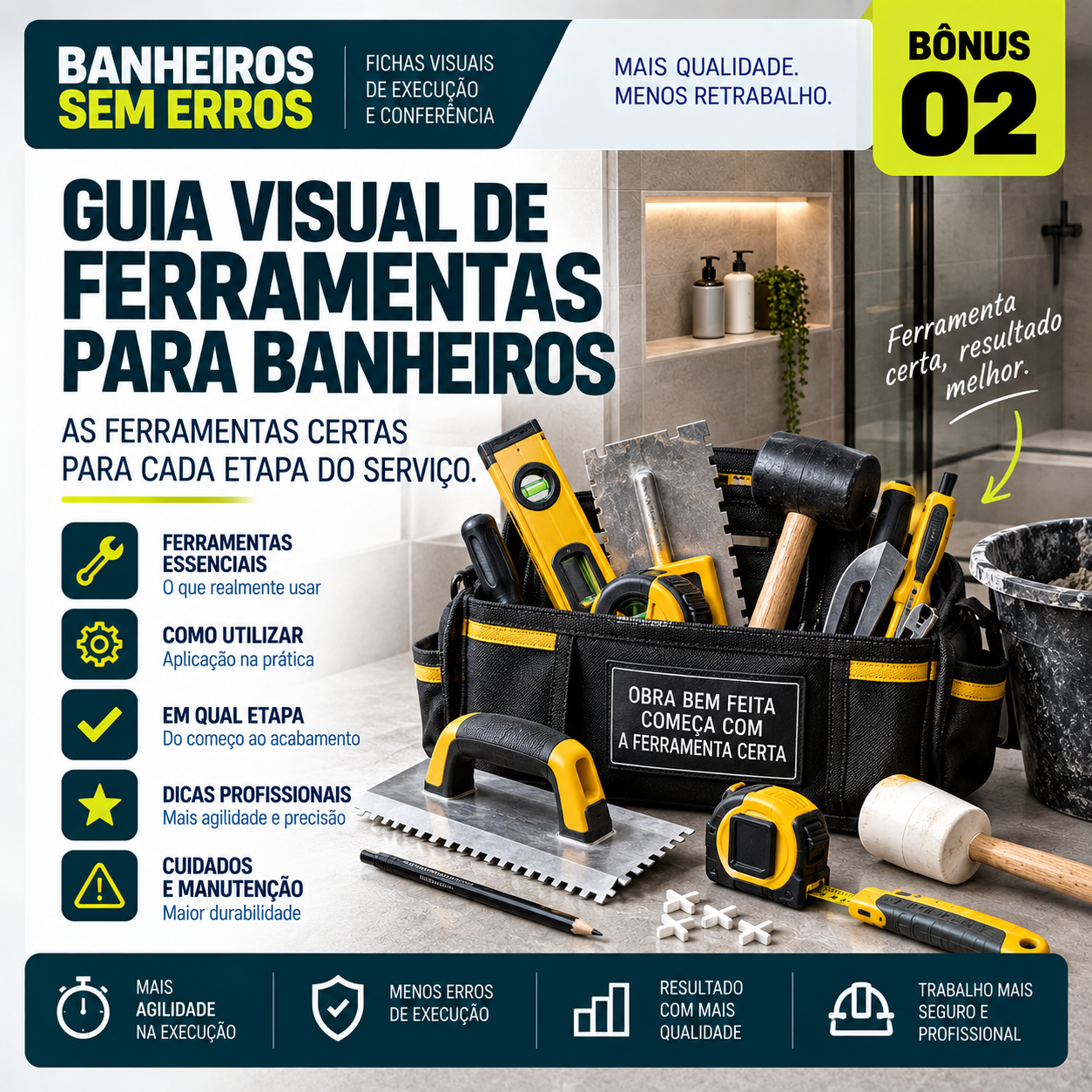 BÔNUS 02 — Guia Visual de Ferramentas para Banheiros
